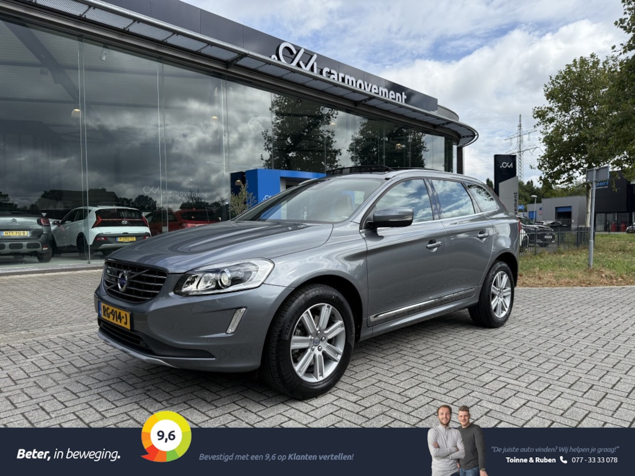 Volvo XC60 - 2.0 D4 190PK FWD Polar+ | Navi | ACC | Pano | Blis | Memory | Tr - AutoWereld.nl