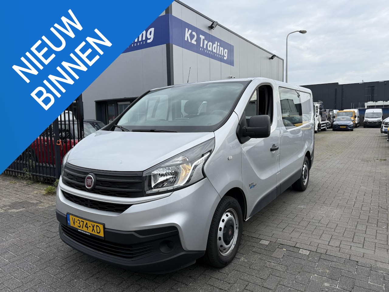 Fiat Talento - 1.6 MJ EcoJet L1H1 Basis Dubbele Cabine 6-Zitplaatsen Eurp-6 NAVI - AutoWereld.nl