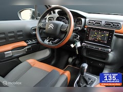 Citroën C3 - 1.2 PureTech S&S Shine, Stoel verwarming, Pdc + camera, App connect, Cruise, Half leder, D
