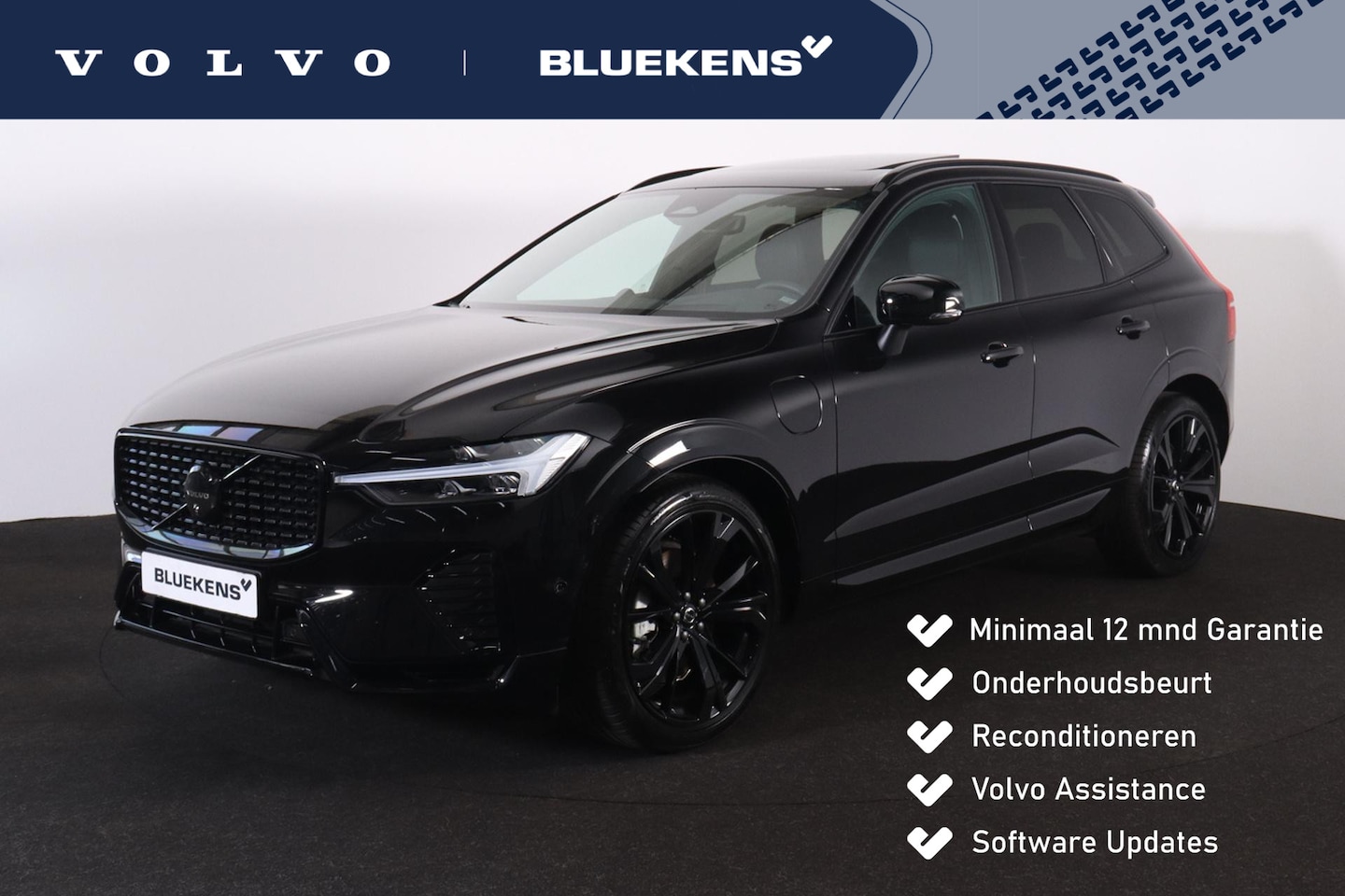 Volvo XC60 - T8 Recharge AWD Plus Black Edition - LONG RANGE - Luchtvering - Panorama/schuifdak - Intel - AutoWereld.nl
