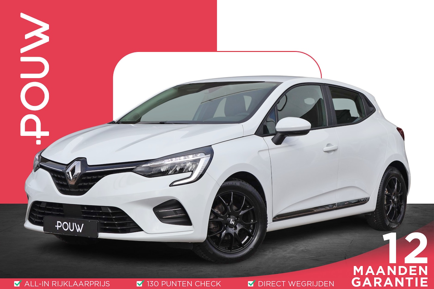 Renault Clio - 1.0 TCe 91pk Business Zen | Trekhaak Afneembaar | Cruise Control | Android Auto/Apple Carp - AutoWereld.nl