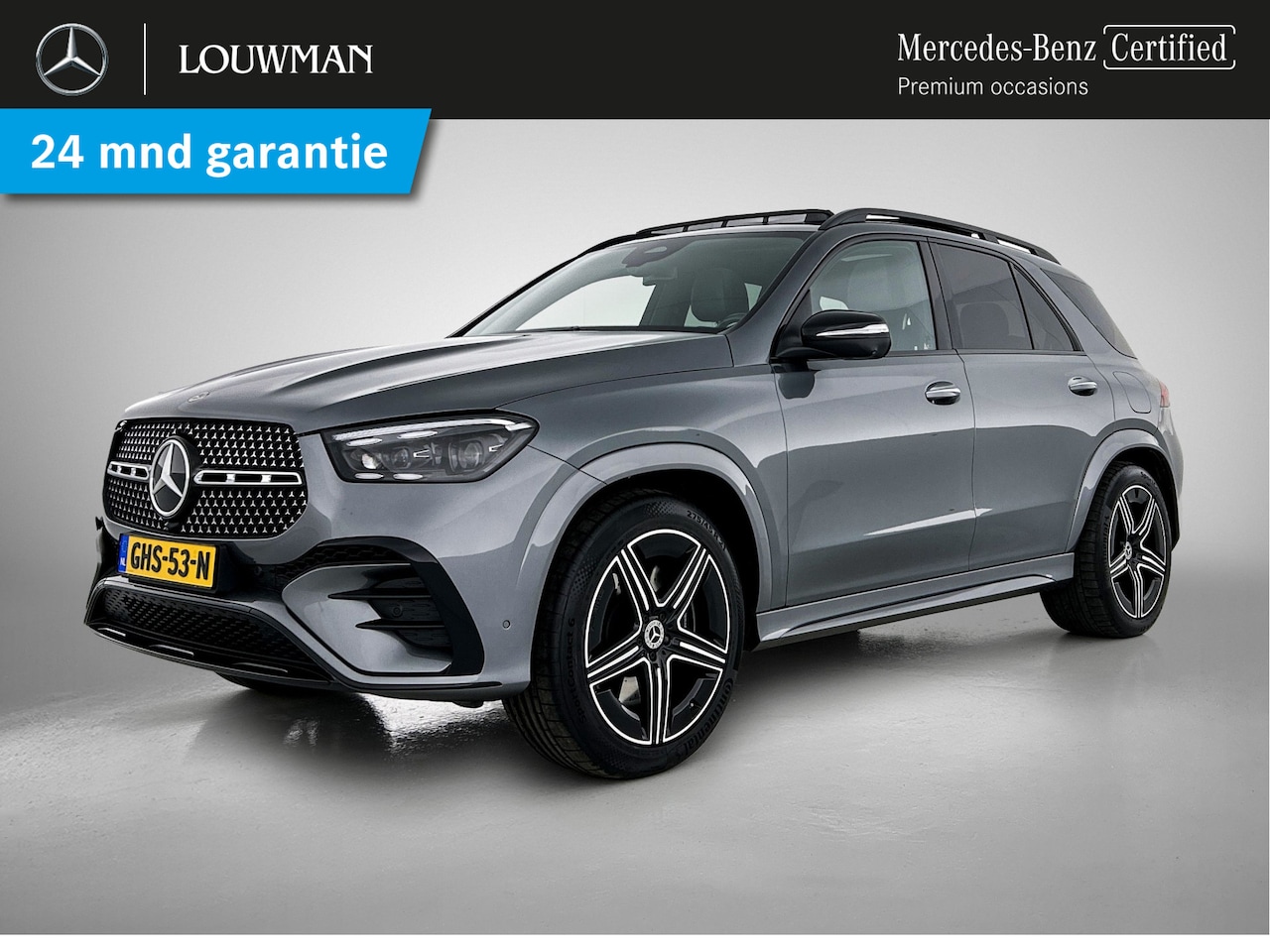 Mercedes-Benz GLE-Klasse - 400 e 4MATIC AMG Line Premium 5 dubbelspaaks lichtmetalen velgen |Panoramadak | Wide scree - AutoWereld.nl