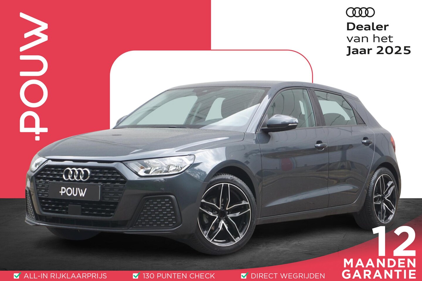 Audi A1 Sportback - 25 TFSI 95pk Pro Line | Cruise Control | Navigatie | 17 Inch LMV - AutoWereld.nl