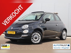 Fiat 500 C - 1.0 Hybrid Lounge Cabrio Navigatie Carplay Android Airco Cruise Control 15 inch LMV