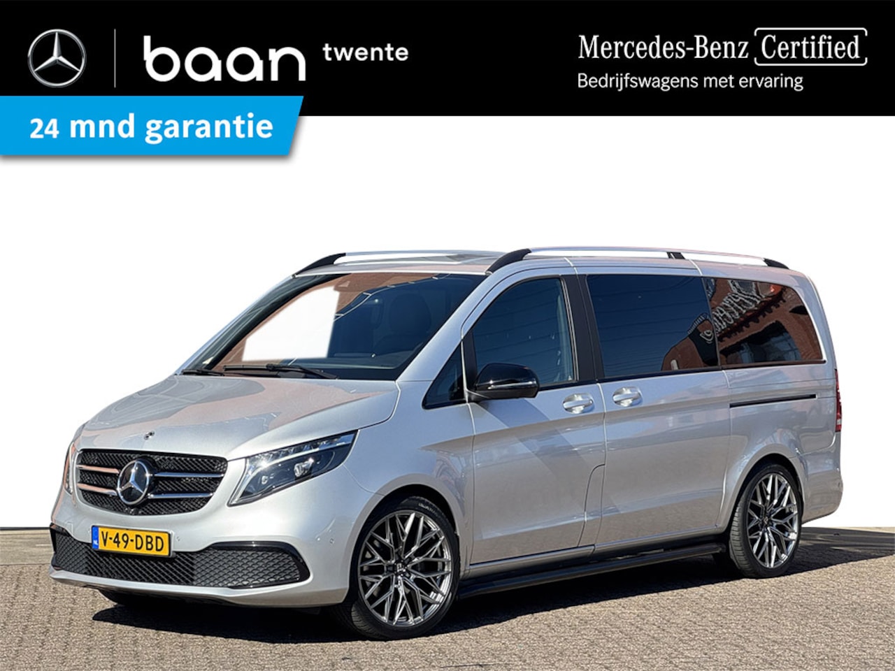Mercedes-Benz V-klasse - V 220d L DC Avantgarde | 360° Camera | Burmester | Trekhaak | Certified 24 mnd garantie - AutoWereld.nl