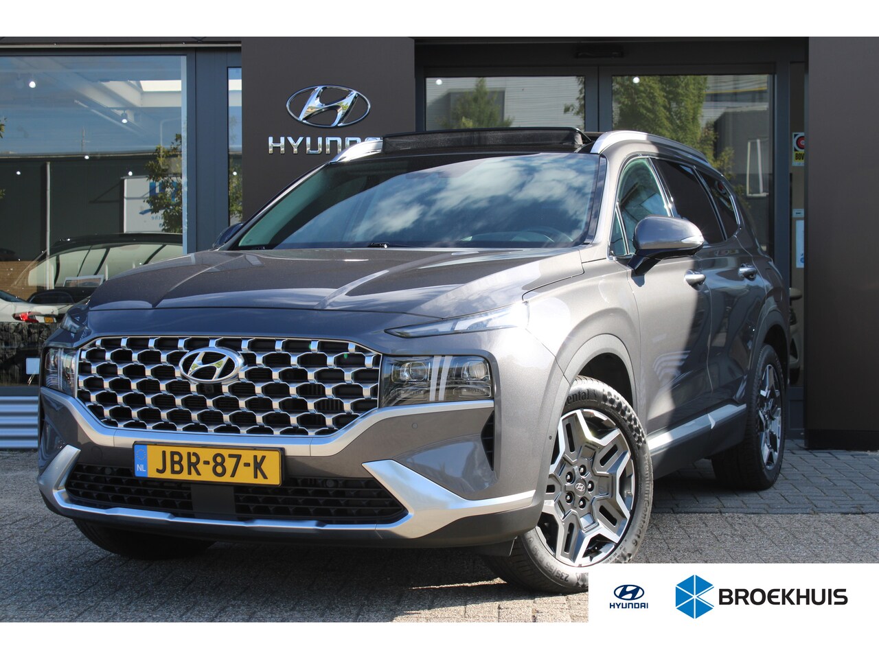 Hyundai Santa Fe - 1.6 T-GDI PHEV Comfort Smart 7p. | Achterbank verstelbaar | Elektrisch glazen panorama-dak - AutoWereld.nl