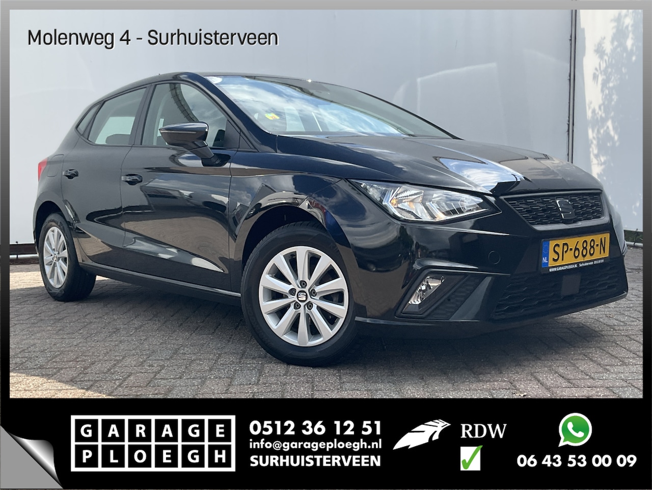 SEAT Ibiza - 1.0 TSI Style 5-Deurs Cruise Airco Bluetooth Volledig Onderhouden! - AutoWereld.nl