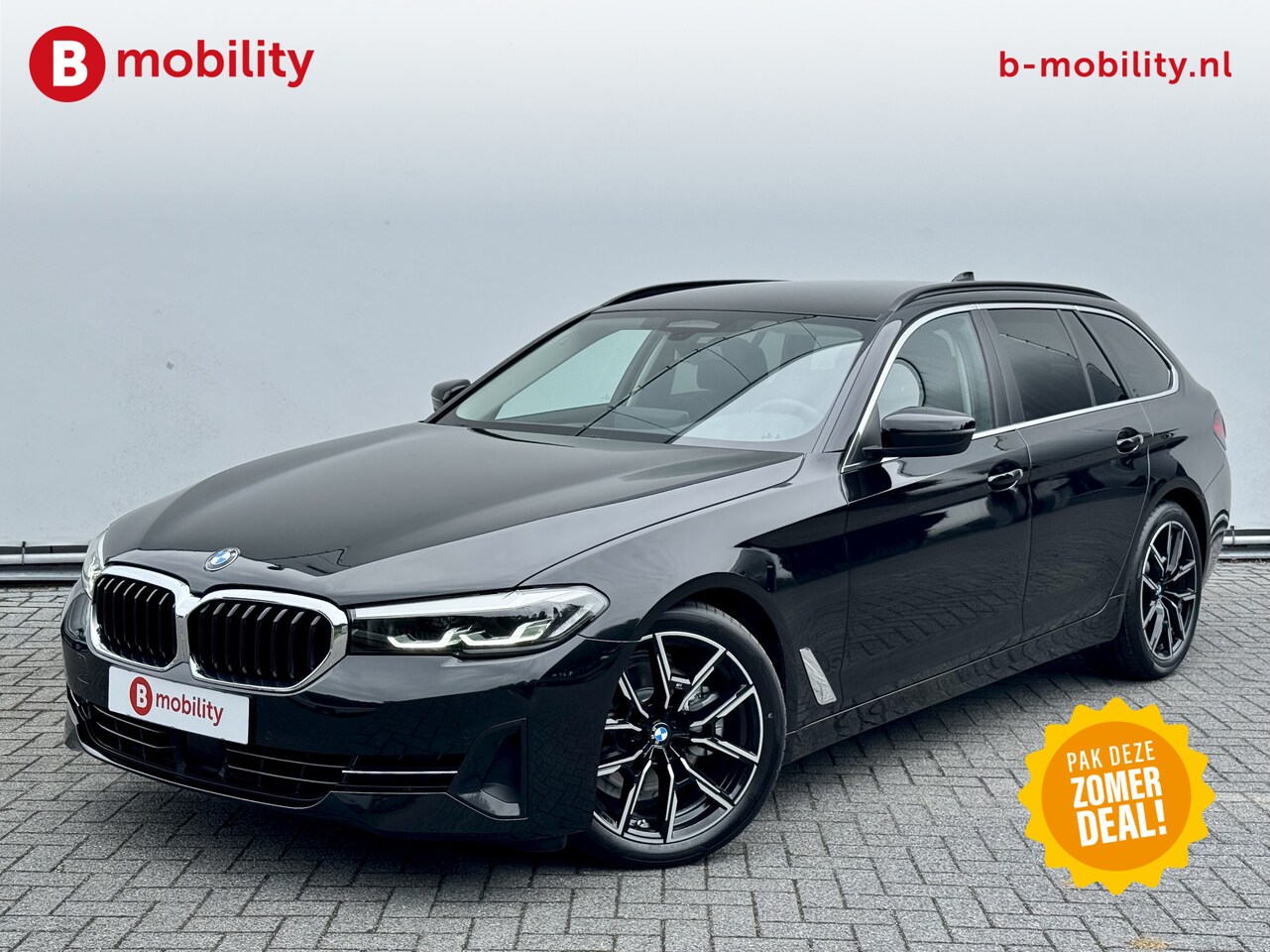 BMW 5-serie Touring - 520i High Executive Comfort Stoelen Adaptive Cruise Control Leer | Apple CarPlay | Memory - AutoWereld.nl
