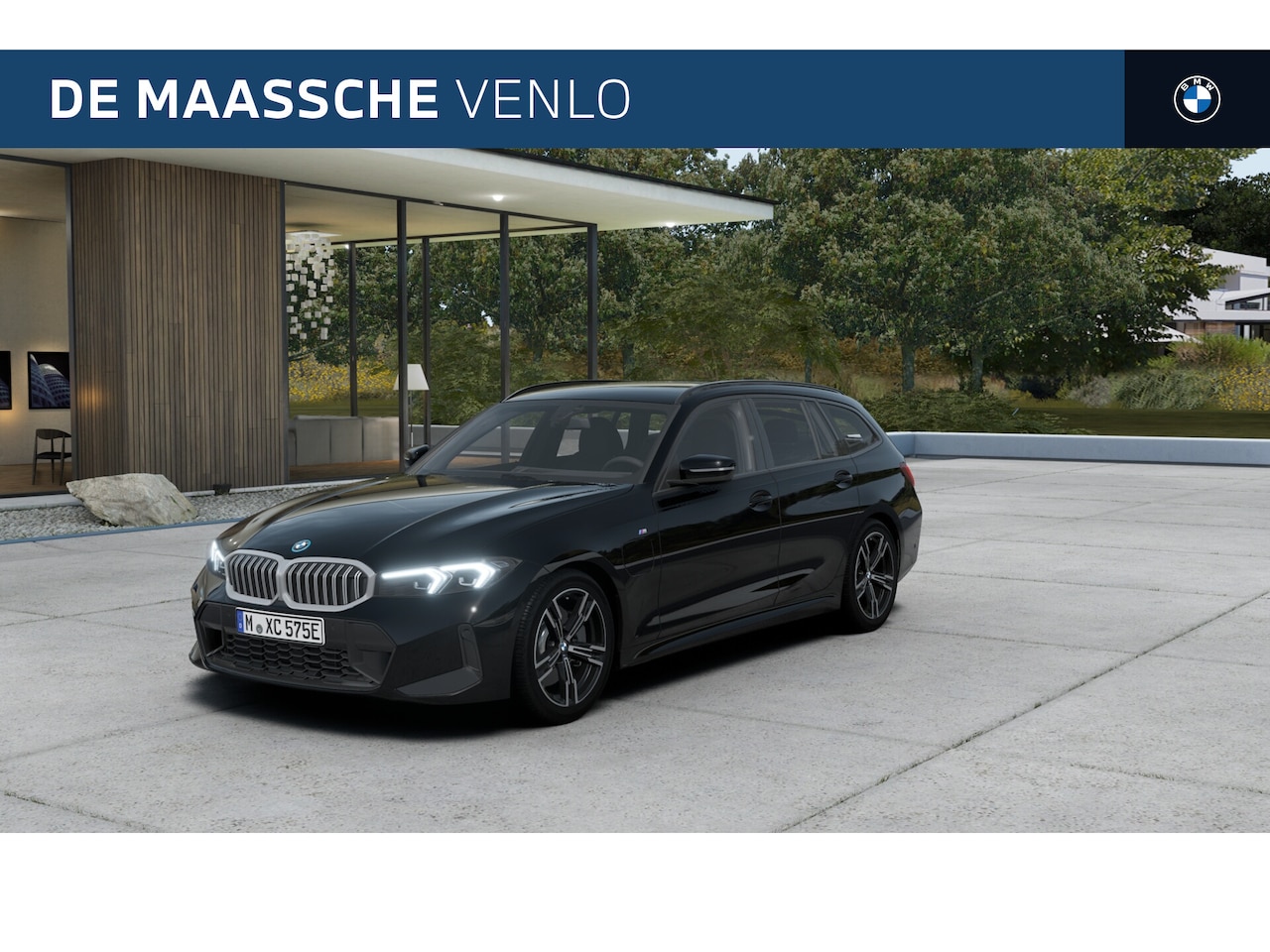 BMW 3-serie Touring - 330e M Sport Automaat / Trekhaak / Sportstoelen / Achteruitrijcamera / Parking Assistant / - AutoWereld.nl