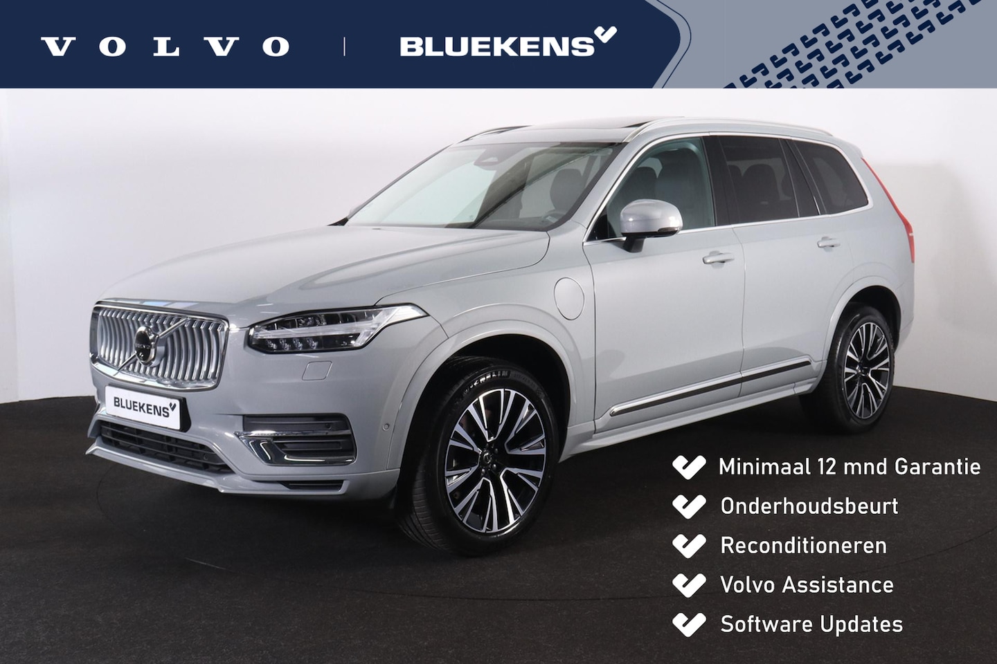 Volvo XC90 - T8 Recharge AWD Plus Bright - LONG RANGE - Panorama/schuifdak - IntelliSafe Assist & Surro - AutoWereld.nl