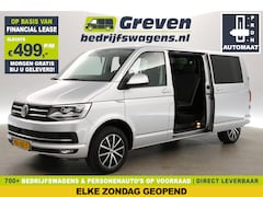 Volkswagen Transporter - 2.0 TDI 150PK L2H1 | Dubbele Cabine | 5 Persoons | DSG Automaat ACC Airco 2xSchuifdeur Car