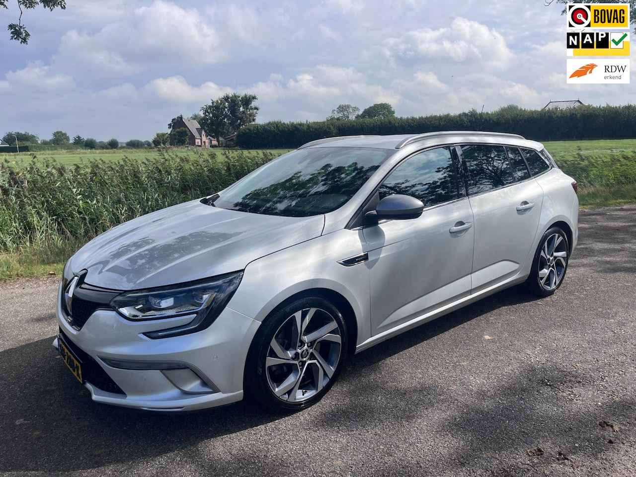 Renault Mégane Estate - 1.6 TCe GT AUT , 205 PK , Trekhaak, 1e eigenaar - AutoWereld.nl