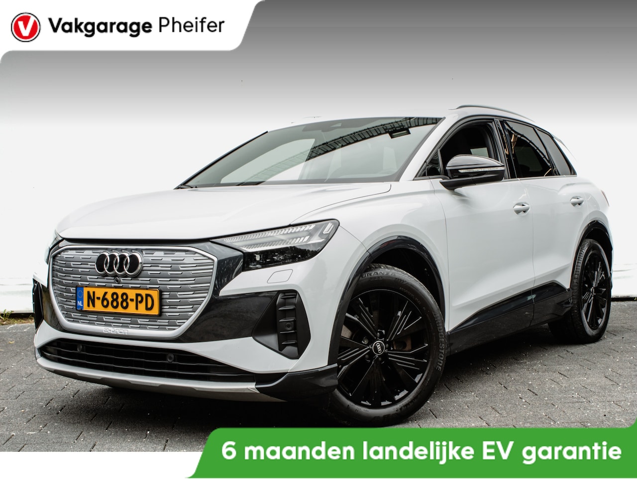 Audi Q4 e-tron - 40 Launch edition Advanced 77 kWh Camera/ Navigatie/ Blindspot/ Carplay/ Stoelverwarming/ - AutoWereld.nl