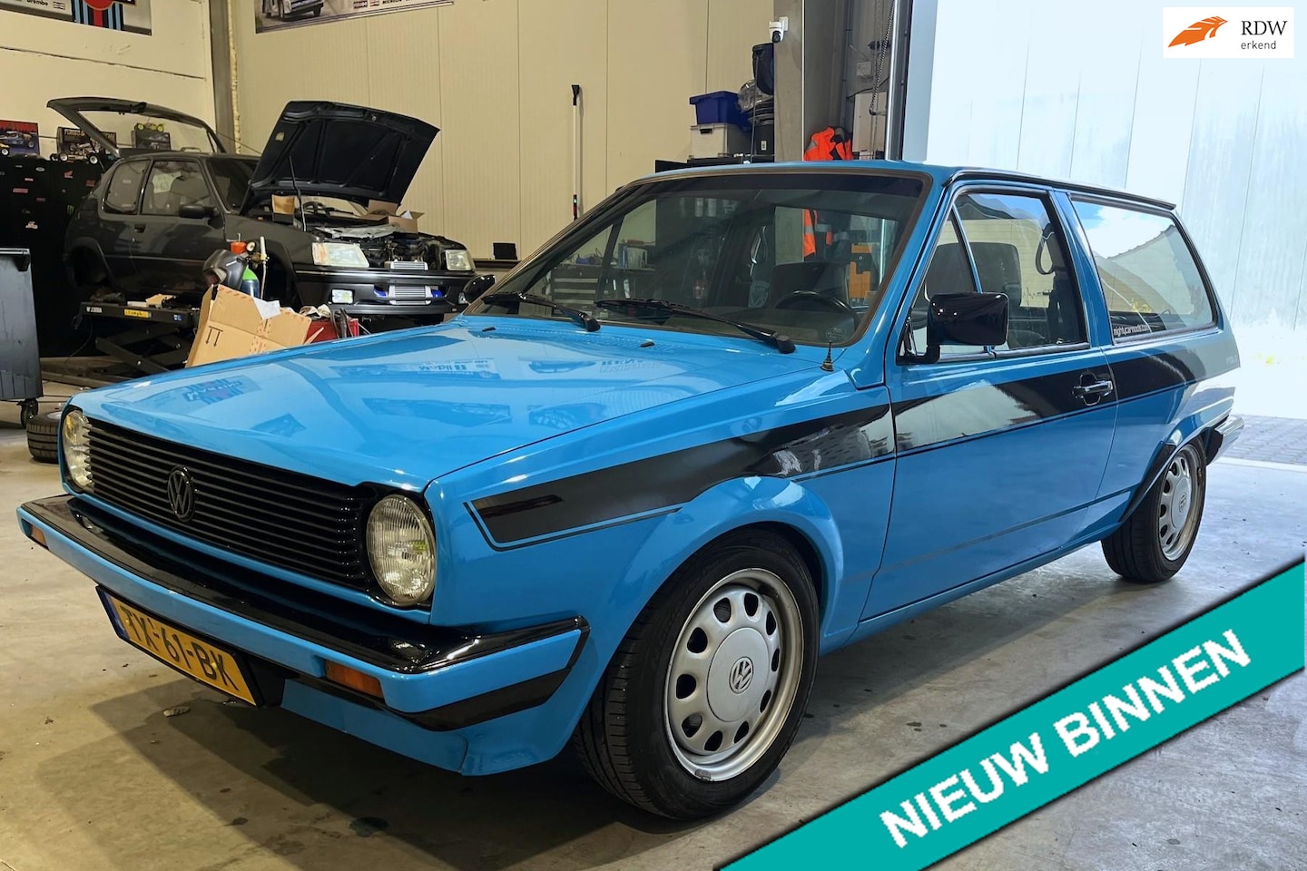 Volkswagen Polo - 1.3i verlaagd, Golf 3 wielen, zeer nette auto - AutoWereld.nl
