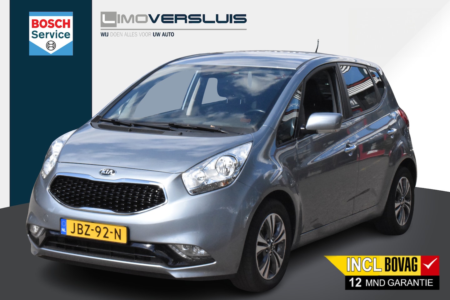 Kia Venga - 1.6 CVVT ExecutiveLine Automaat | Navigatie | Trekhaak | Stoel/Stuurverwarming | 12 mnd BO - AutoWereld.nl
