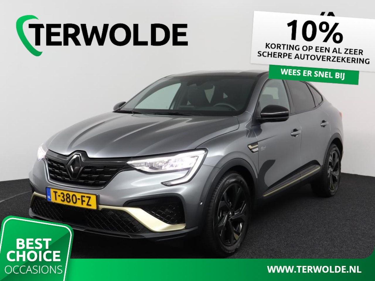 Renault Arkana - 1.6 E-Tech hybrid 145 E-Tech engineered | Leer | Bose | Active Driver Pack | Navigatie - AutoWereld.nl