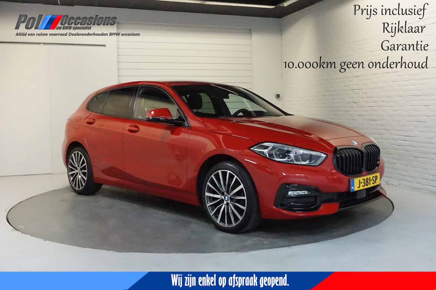 BMW 1-serie - 118i Apple Carplay | Half Leder | Sportline | Live Cockpit - AutoWereld.nl