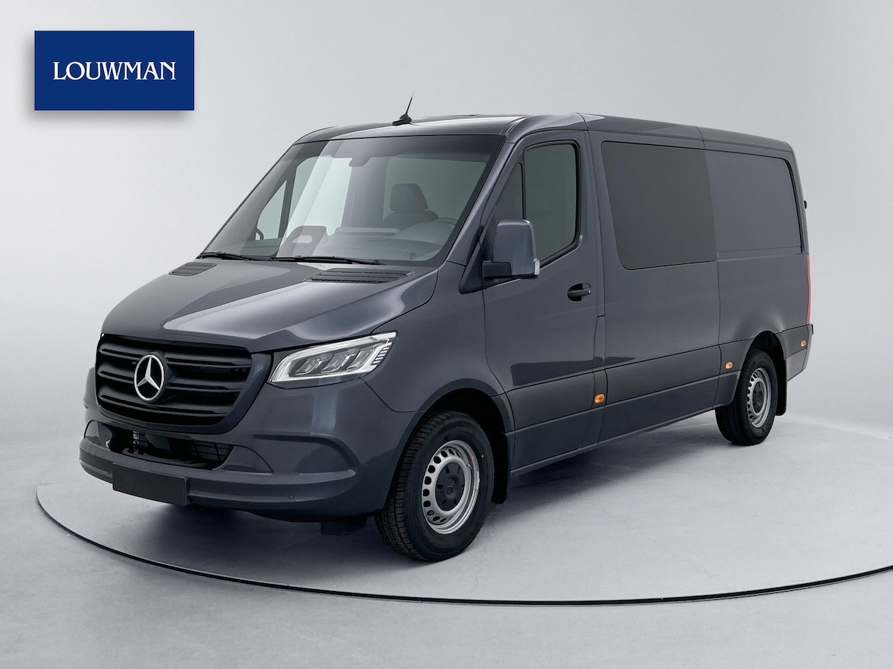 Mercedes-Benz Sprinter - L2H1 317CDI RWD 9G-tronic Dubbele Cabine | LED Koplampen | Alarm Klasse 3 SCM | 3,5T trekh - AutoWereld.nl