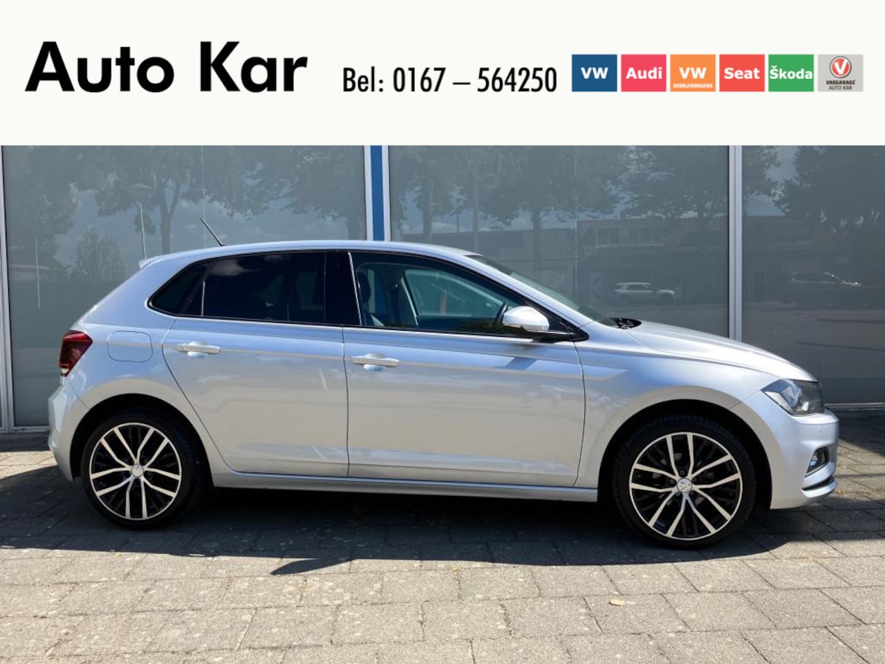 Volkswagen Polo - 1.0 TSI Beats Climatronic Navigatie Inklapbare spiegels Parkeersensoren - AutoWereld.nl