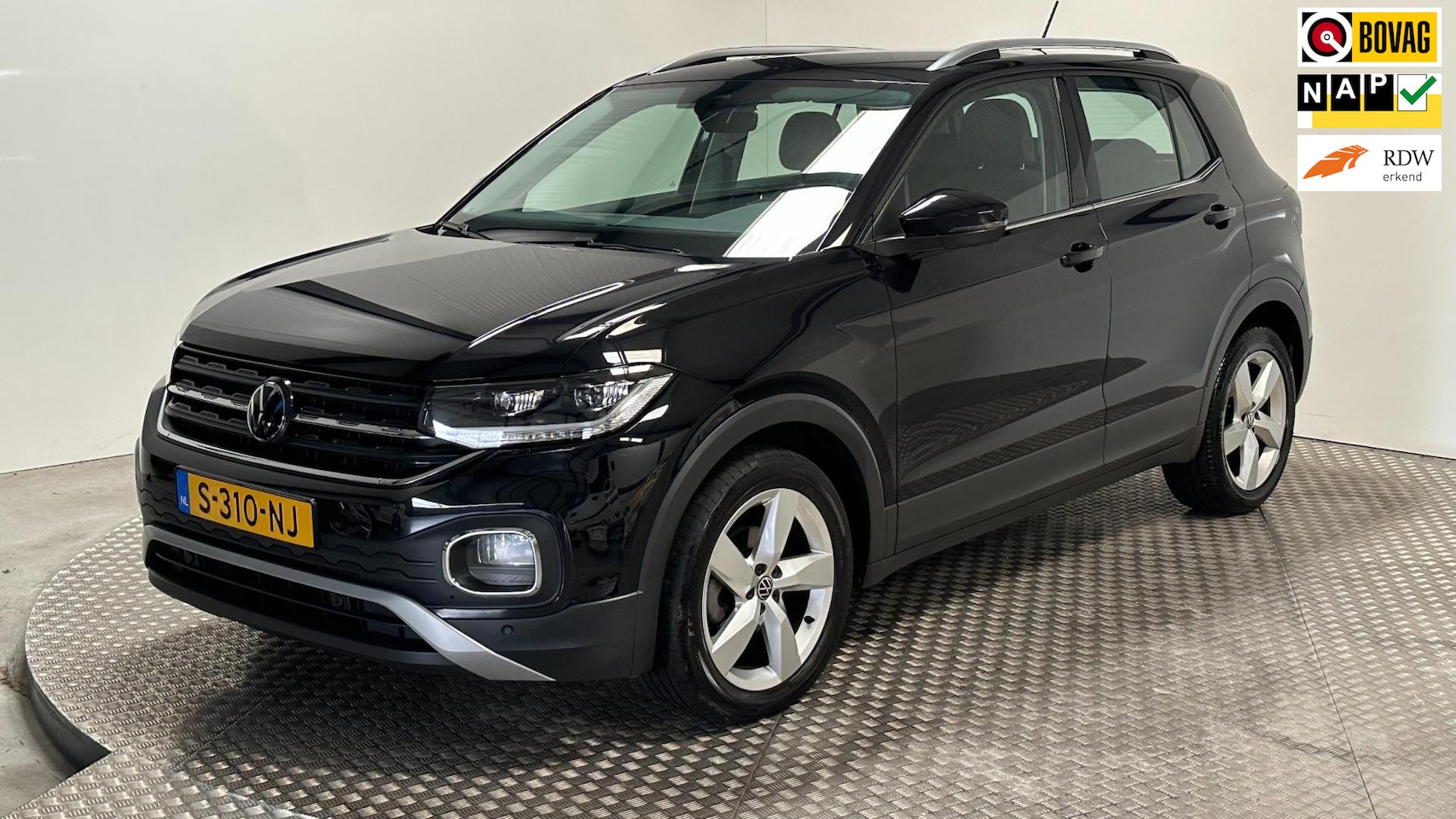 Volkswagen T-Cross - 1.0 TSI Style benzine led navigatie parkeersensoren carplay andriod cruisecontrole - AutoWereld.nl