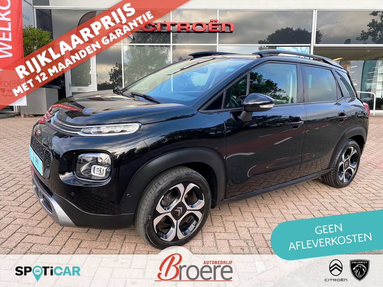 Citroën C3 Aircross - 1.2 Turbo 110pk Shine | camera, parkeersensoren voor en achter, 17 incg velgen, keyless, d - AutoWereld.nl