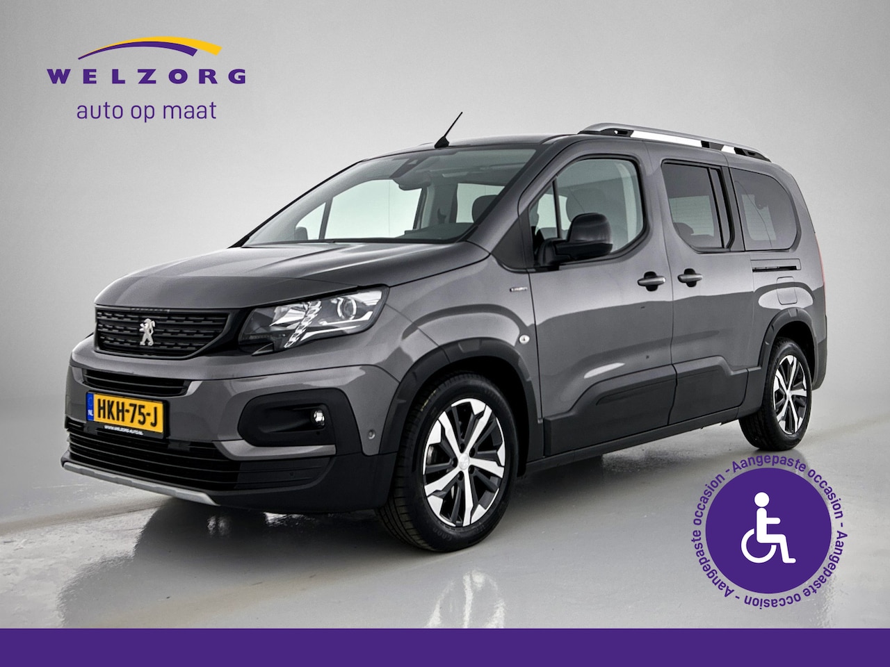 Peugeot Rifter Long - 1.2 Puretech Long GT-Line Direct leverbaar! Rolstoelauto - AutoWereld.nl