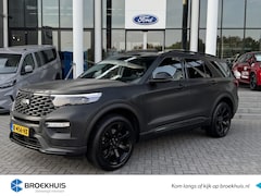 Ford Explorer - 3.0 V6 E.B. PHEV ST-Line | Mat Zwart gewrapt | 21 Inch | Zeer uniek | BTW-auto | B&O audio