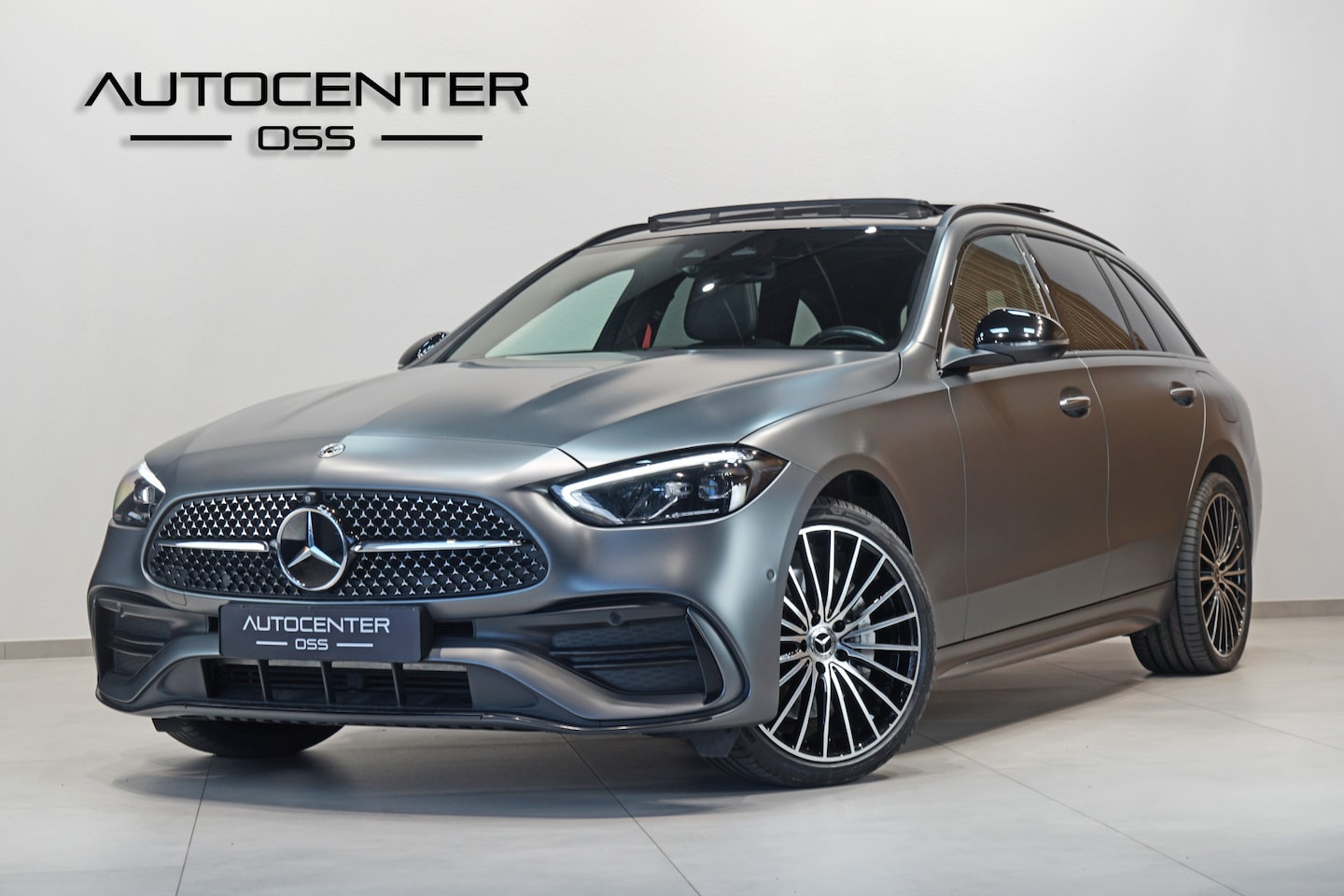 Mercedes-Benz C-klasse Estate - 300 e AMG ✅ MAGNO ✅ 19" ✅ MEMORY ✅ PANO ✅ HEAD-UP ✅ 360 ✅ ADAP.CRUISE - AutoWereld.nl