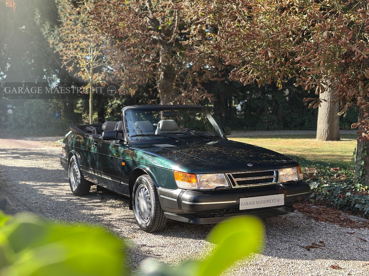 Saab 900 Cabrio - 2.0 S LPT | Eucalyptus Green | 1st paint | 1st Owner | Manual | A/C - AutoWereld.nl