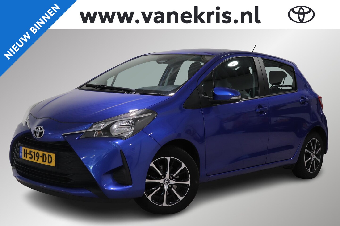 Toyota Yaris - 1.0 VVT-i Connect 1.0 VVT-i Connect, Apple Carplay/Android Auto, Airco, Lm velgen, Dealer onderhouden! - AutoWereld.nl