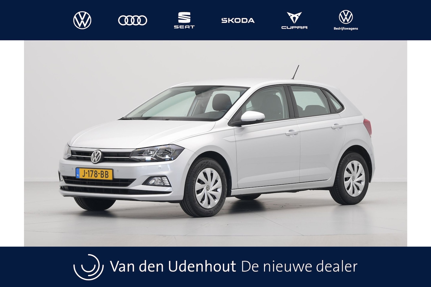 Volkswagen Polo - 1.0 TSI 95pk Comfortline Business Navigatie Pdc Acc Park Assist Clima Carplay - AutoWereld.nl
