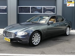 Maserati Quattroporte - 4.2 V8 401PK Duo Select YOUNGTIMER Navi Schuifdak Leder Bose Xenon Lage km stand 2 Sleutel