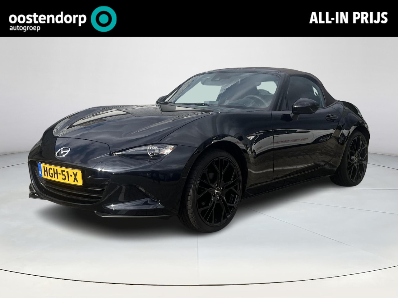Mazda MX-5 - 1.5 SkyActiv-G 132 Kazari | Black Edition lichtmetalen velgen | Nieuwe auto | - AutoWereld.nl