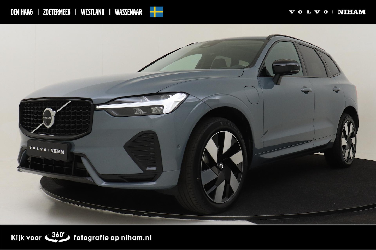 Volvo XC60 - T8 PLUG-IN HYBRID PLUS DARK -PANO.DAK|GETINT.GLAS|360°CAM|20" - AutoWereld.nl