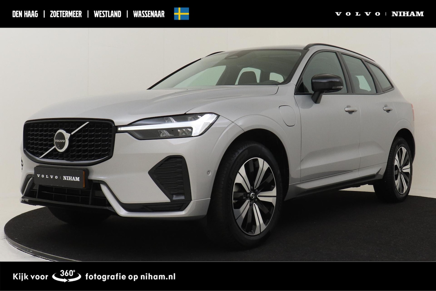 Volvo XC60 - T6 PLUG-IN HYBRID AWD PLUS DARK -PANO.DAK|POWER-SEATS|360°CAM|TREKHAAK - AutoWereld.nl
