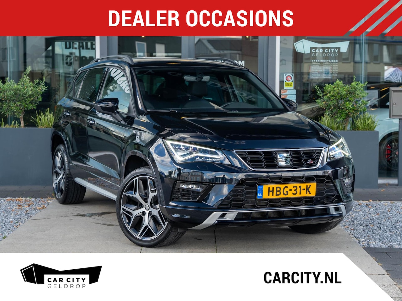 SEAT Ateca - 1.5 TSI FR Business Intense / Camera / Carplay / DAB+ / Navi / Alcantara - AutoWereld.nl