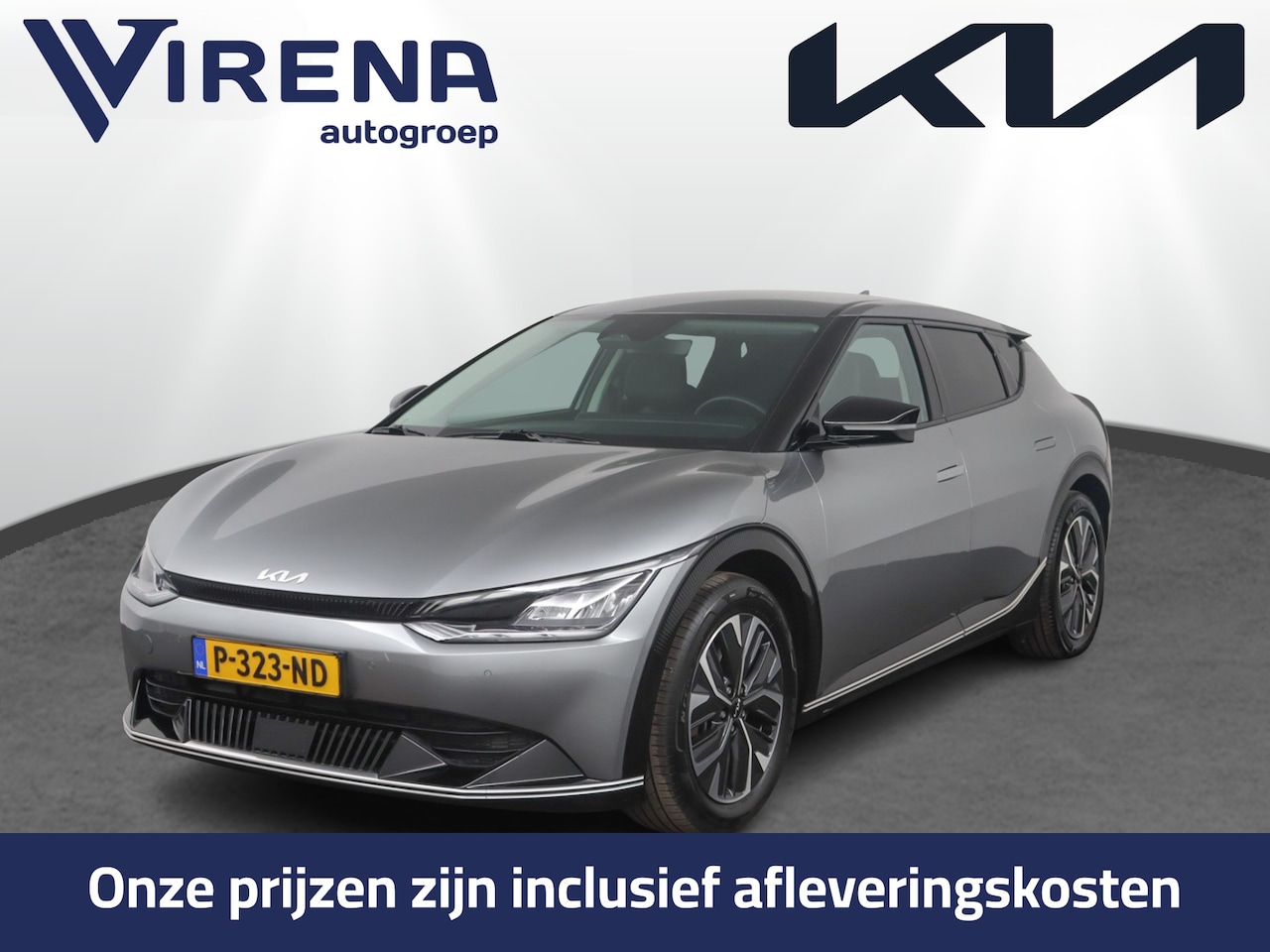 Kia EV6 - Plus 77.4 kWh - Trekhaak - Navigatie - Warmtepomp - Stoel & stuurverwarming - Fabrieksgara - AutoWereld.nl