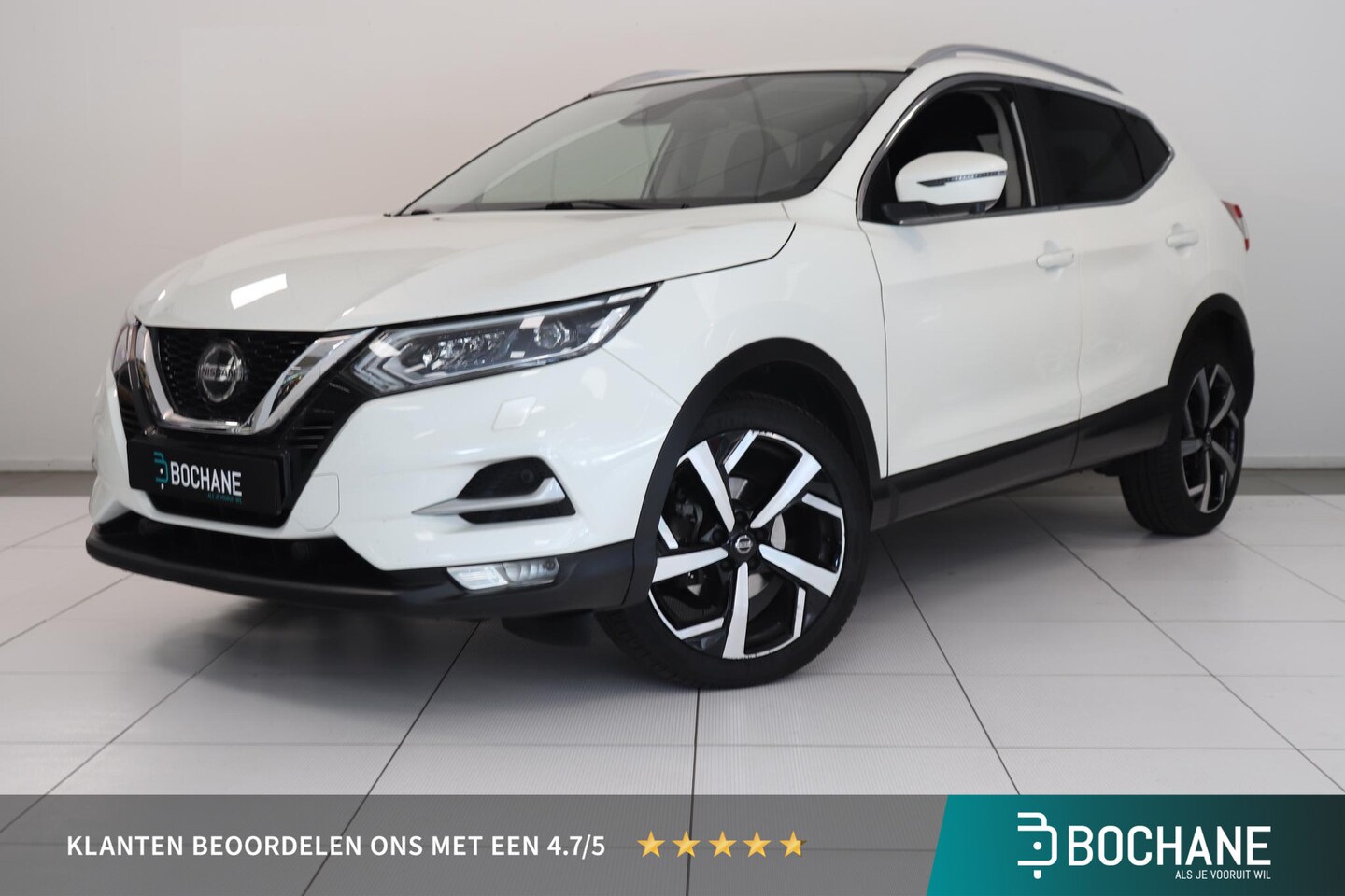 Nissan Qashqai - 1.3 DIG-T 160 Pk Premium Edition | 360 Camera | Climate control | Navigatie | Lederen bekl - AutoWereld.nl