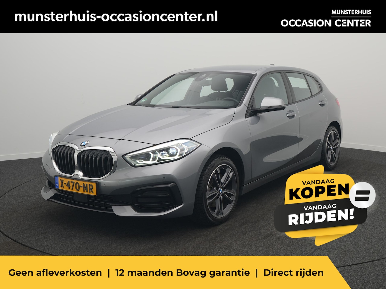 BMW 1-serie - 118i - RIJKLAARPRIJS - Automaat - Achteruitrijcamera - All Seasonbanden - Stoel- en Stuurv - AutoWereld.nl