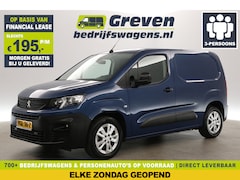 Peugeot Partner - 1.5 BlueHDI L1H1 Airco Carplay Cruise Navi 3 Persoons 16"LMV PDC Schuifdeur