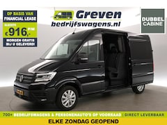 Volkswagen Crafter - 2.0 TDI DSG HIGHLINE EXCLUSIVE L3H3 | FACELIFT MODEL | BPM VRIJ | DUBBELE CABINE | 5 PERSO