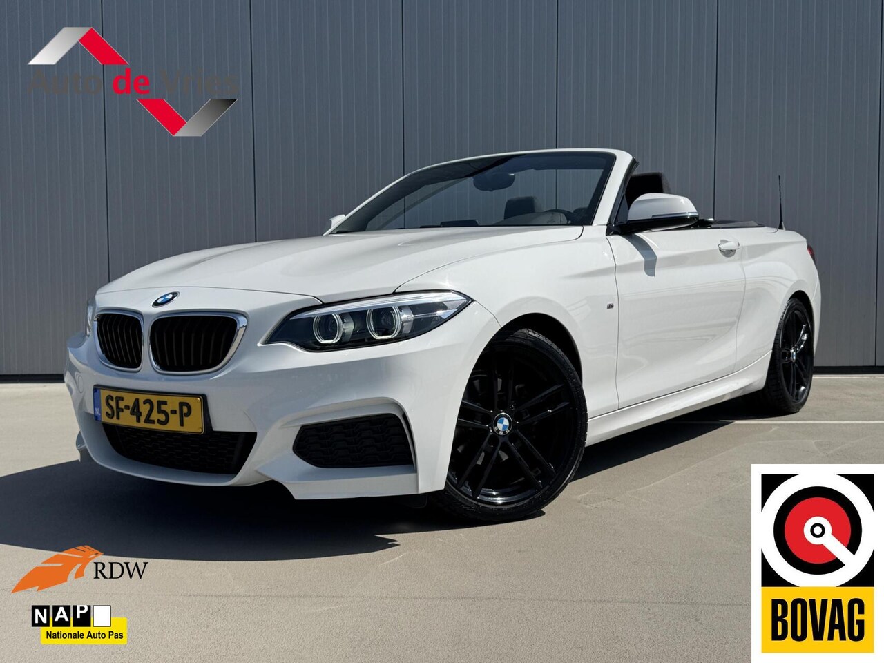 BMW 2-serie Cabrio - 218i Executive M-Sport|Navi|NL-Auto - AutoWereld.nl