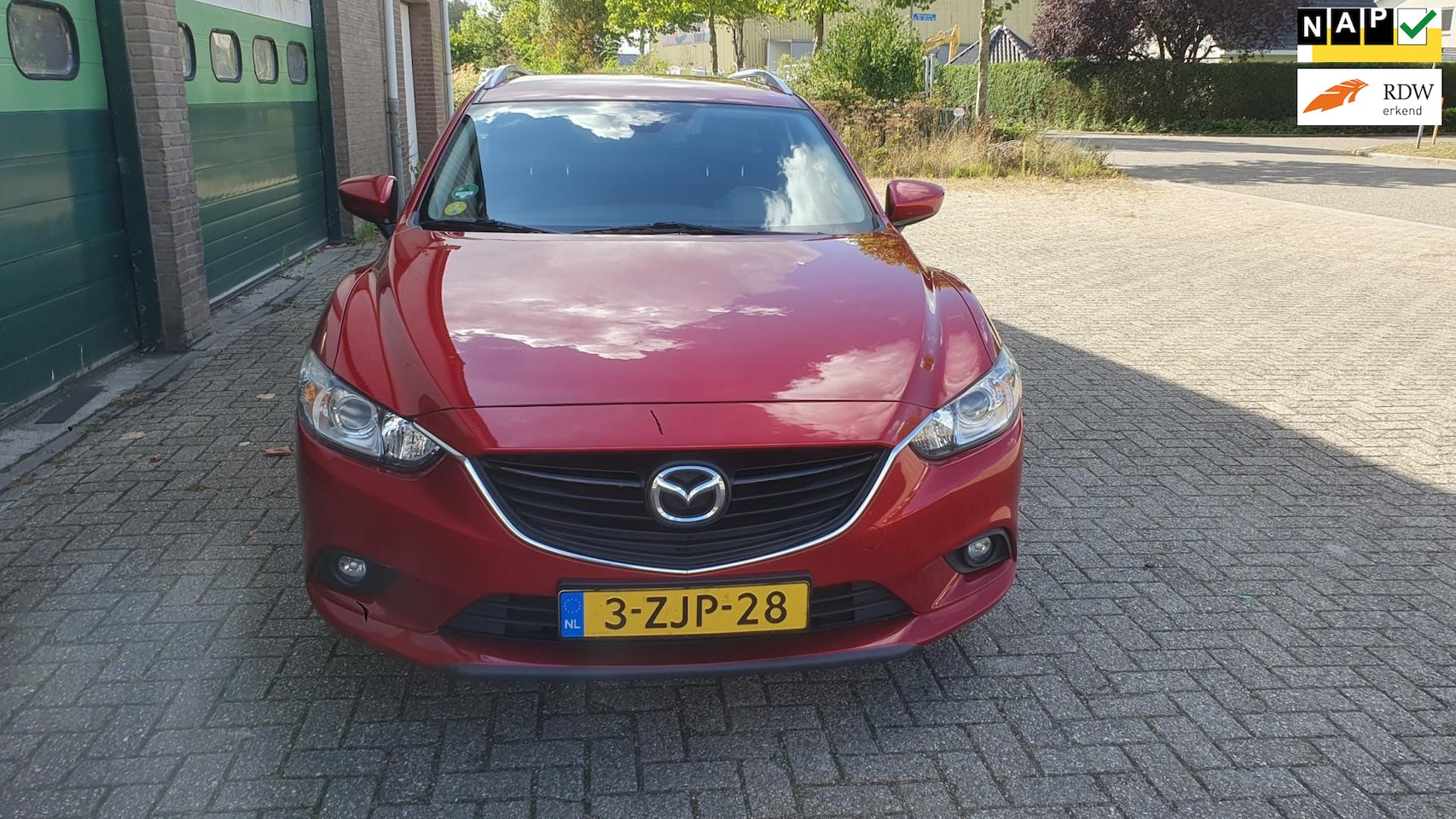 Mazda 6 Sportbreak - 2.2D SkyActive-D150/NAVI/KLIMA/RIJDT100% - AutoWereld.nl