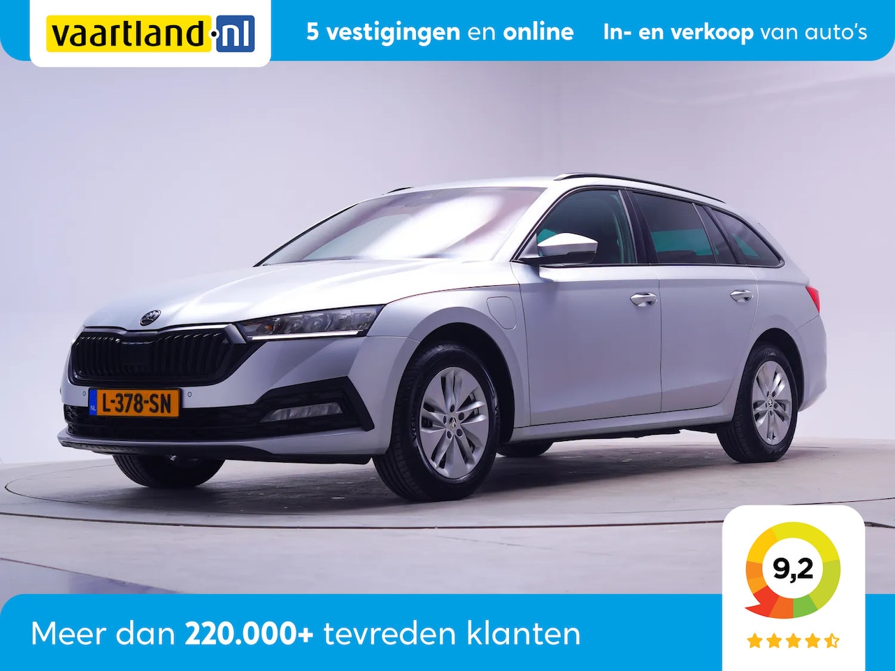 Skoda Octavia - 1.4 TSI iV PHEV Business Edition Aut. [ Camera Navi Stoelverwarming ] - AutoWereld.nl