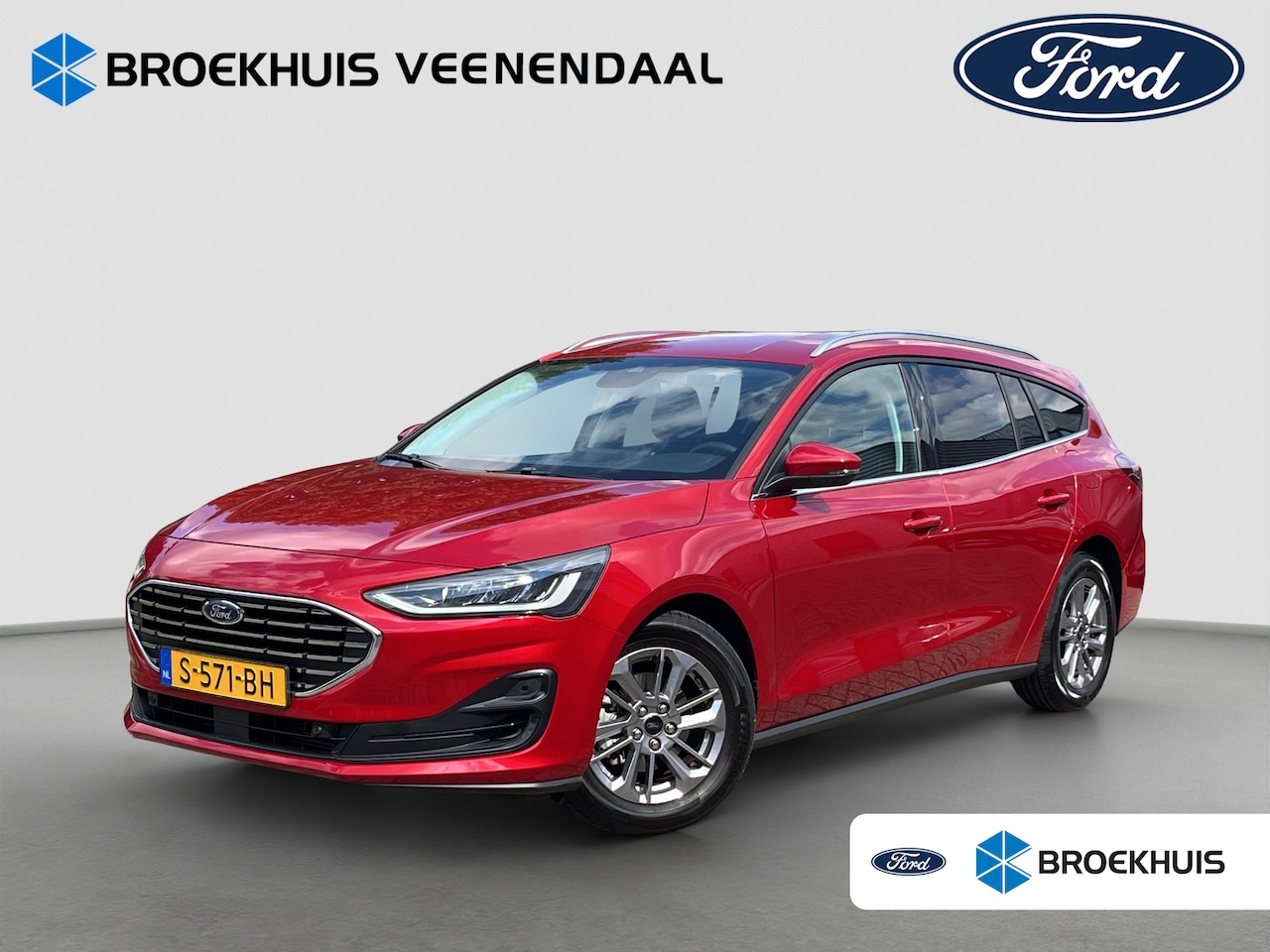 Ford Focus Wagon - 1.0 Hybrid Titanium | Navigatie | Cruise Control | Climate Control | Apple Carplay - AutoWereld.nl