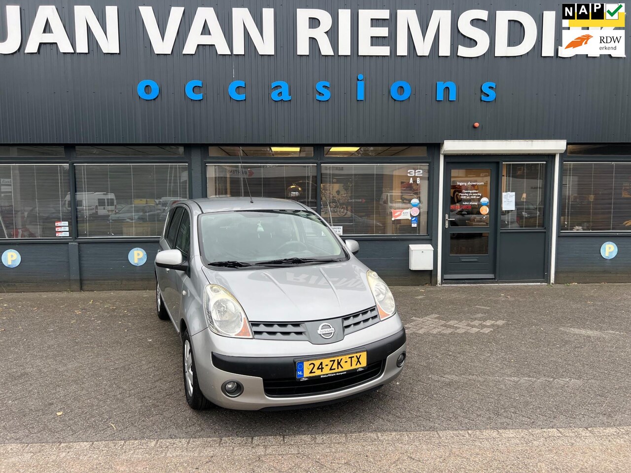 Nissan Note - 1.4 Acenta bj 2008 apk en nap airco trekhaak 2295eu - AutoWereld.nl