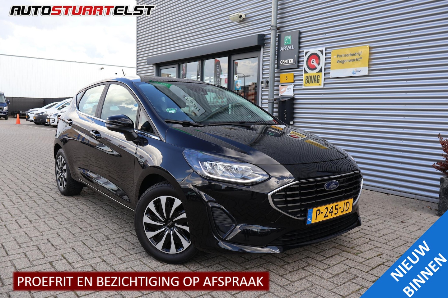 Ford Fiesta - 1.0 Hybrid Titanium NL-Auto | Volledig Onderh. | BTW | Camera | Cruise | Keyless | Start/S - AutoWereld.nl