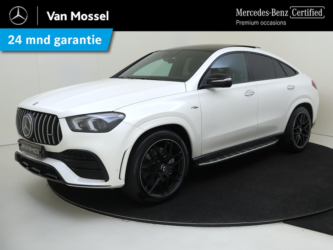 Mercedes-Benz GLE-Klasse Coupé - AMG 53 4MATIC+ Premium Plus / Panoramadak/ 22 inch/ Night/ Burmester/ Massage/ Standkachel - AutoWereld.nl