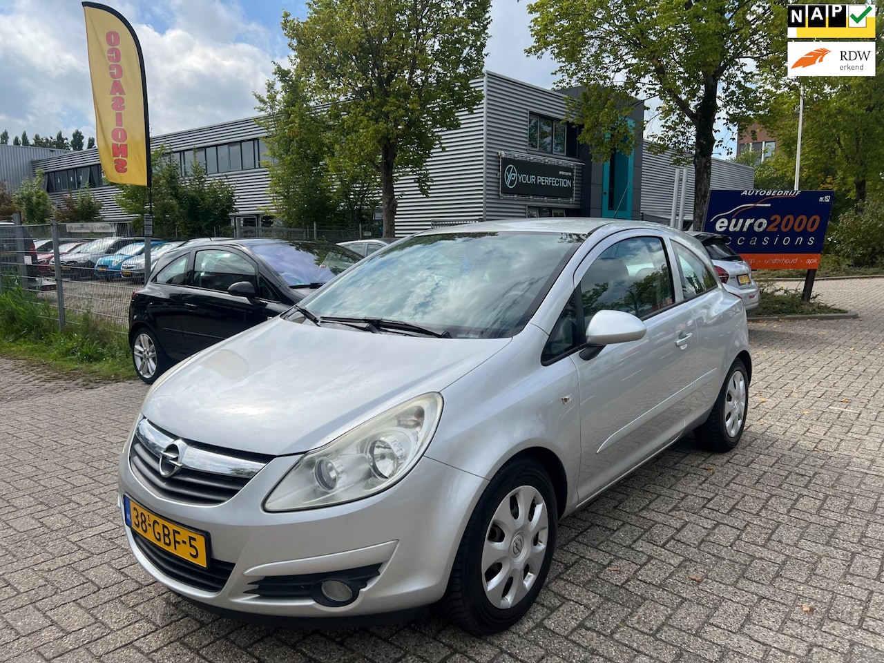Opel Corsa - 1.4-16V Enjoy - AIRCO - APK T/M 01-09-2026 ! - AutoWereld.nl