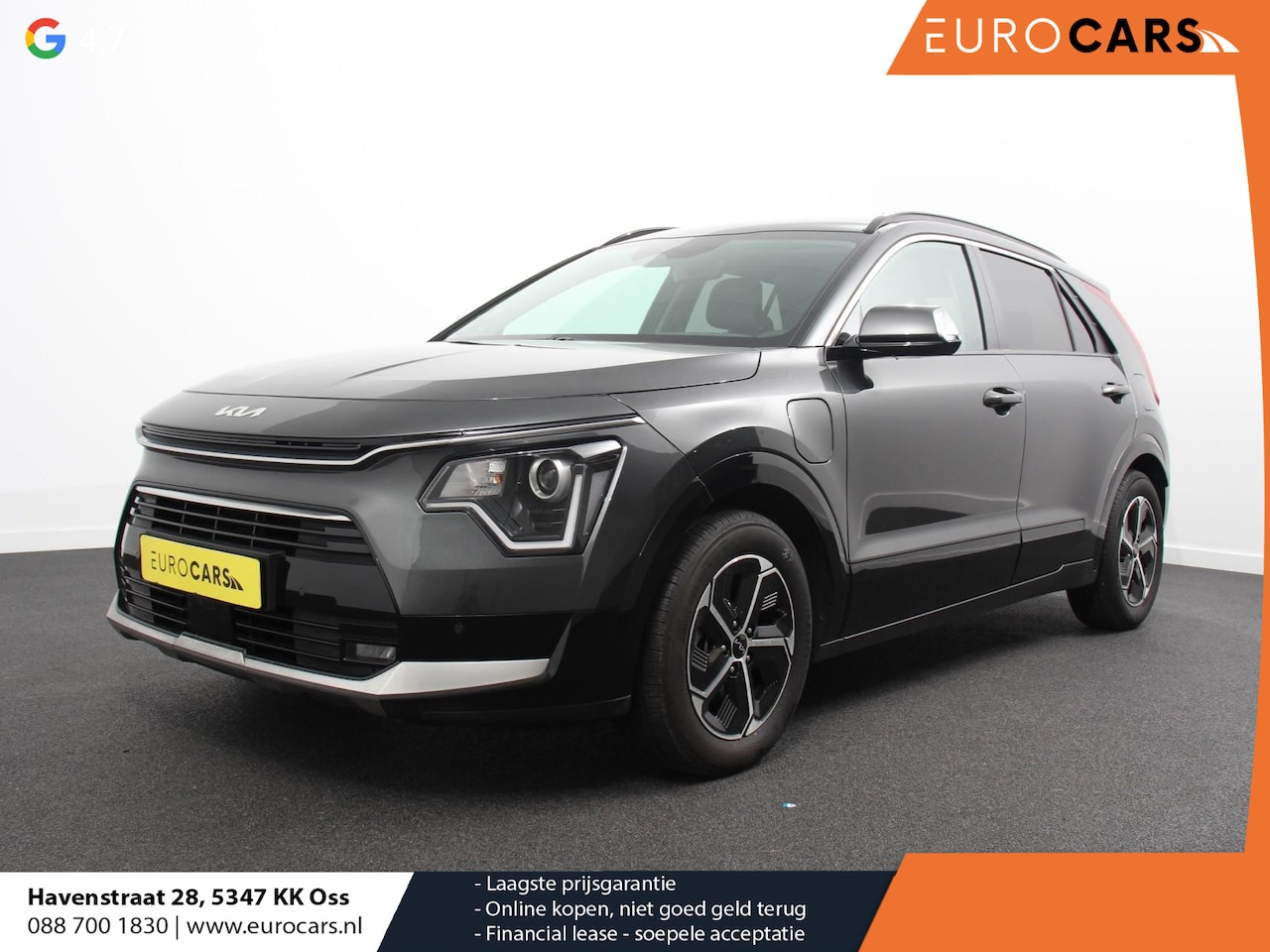 Kia Niro - 1.6 GDi PHEV DynamicLine Climate control Adaptieve cruise control Achteruitrijcamera Parke - AutoWereld.nl